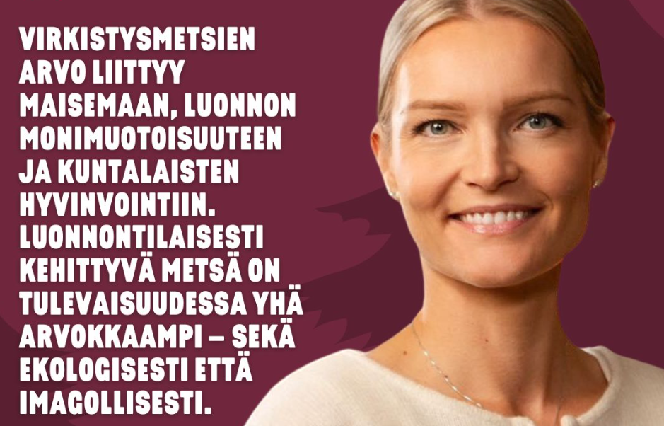 Pesimärauhaa ja luonnon monimuotoisuutta on kunnioitettava Pyhtään kuntametsissä